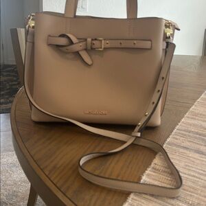 Michael Kors Tan Leather Tote Bag